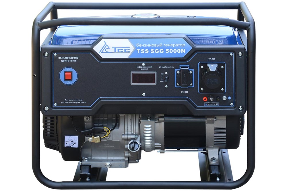 Фото 8 - Бензогенератор TSS SGG 5000N.