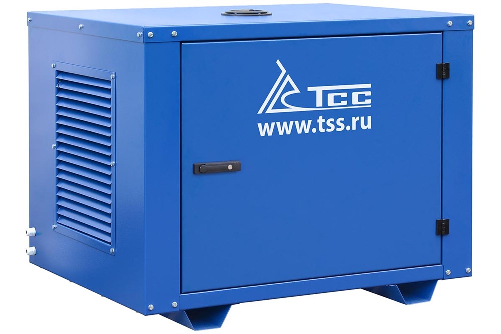 Фото 21 - Бензогенератор TSS SGG 5000EHNA в кожухе.