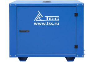 Фото 14 - Бензогенератор TSS SGG 6000EH3NA в кожухе.