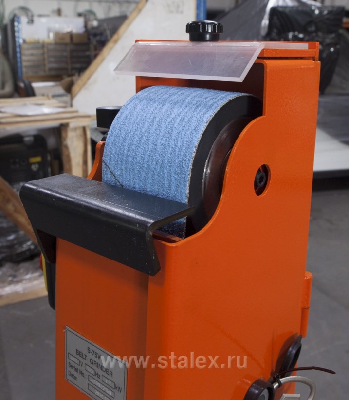 Фото 34 - Станок ленточно-шлифовальный  STALEX S-75V.