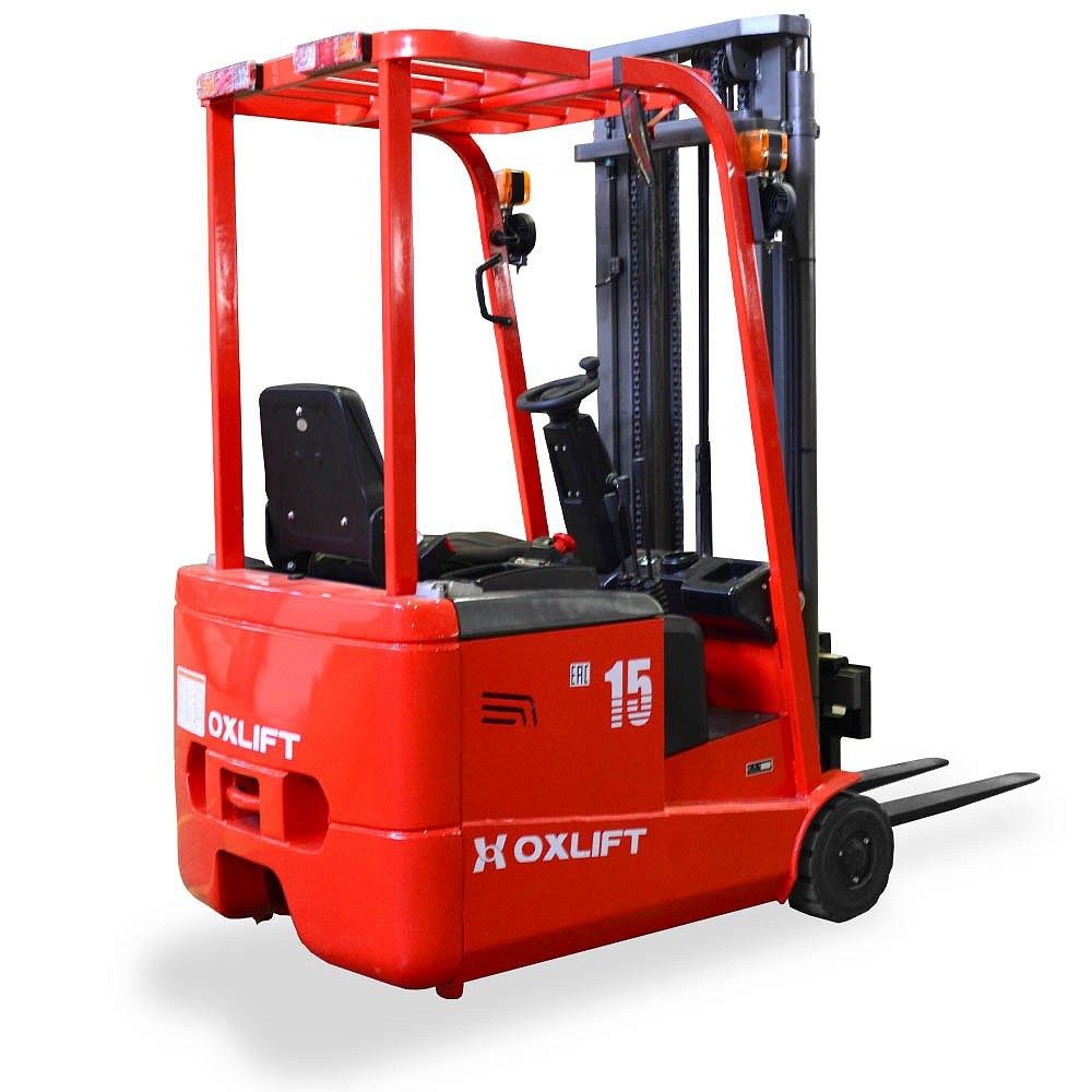 Фото 2 - Мини Электропогрузчик OXLIFT MPX15 h3 4500 мм с боковым смещением каретки.
