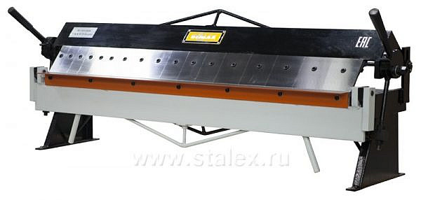 Фото 32 - Станок листогибочный ручной сегментный  STALEX W1.5x1260A.