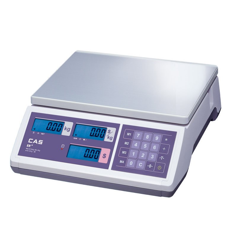 Фото 8 - Весы торговые CAS ER JR-30CB.