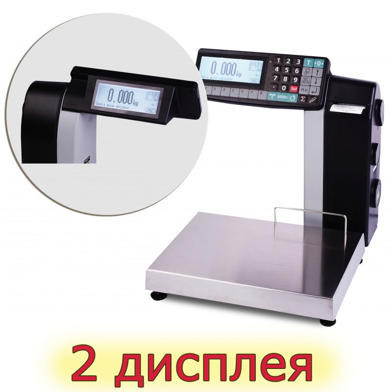 Фото 29 - Весы с печатью этикеток MK-32.2-R2P10-1 (с подмотчиком).