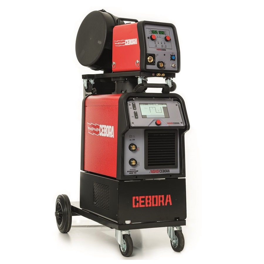 Фото 1 - Сварочный полуавтомат Cebora KINGSTAR 400 TS 3 в 1 (MMA, TIG, MIG) + Pulse, Pulse HD, Root, Double Pulse.