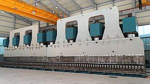 Фото 10 - MetalTec HBC 1600/6000 листогибочные гидравлические прессы с ЧПУ большого тоннажа.