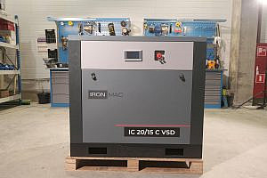 Фото 13 - Винтовой компрессор IC 20/15 C VSD IP55.
