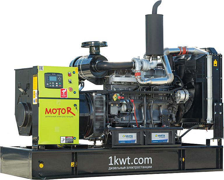 Фото 6 - АД160-Т400 дизельный генератор Motor 160 кВт Открытая на двигателе RICARDO / 6D10D205A-205.