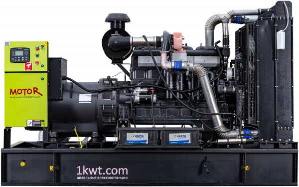 АД400-Т400 дизельный генератор Motor 400 кВт Открытая на двигателе WOLING / WLG510