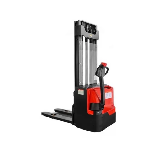 Фото 14 - Штабелер электрический самоходный EP Equipment ES12-12WA PROFESSIONAL (Кислотный, 2W360, без платформы).